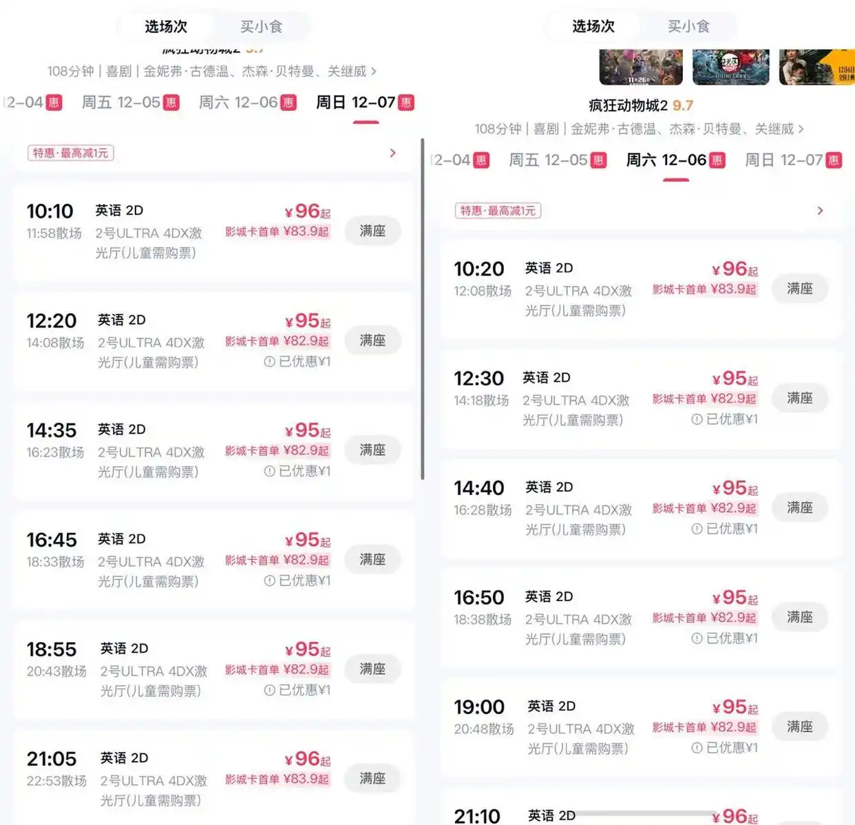 疯狂动物城2票房突破20亿_疯狂动物城2黄牛票价格_《疯狂动物城2》为何如此火