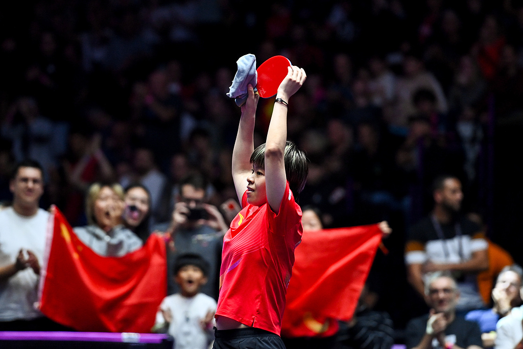 体坛联播|哈兰德进球数据堪比梅罗,王艺迪蒙彼利埃逆转夺冠