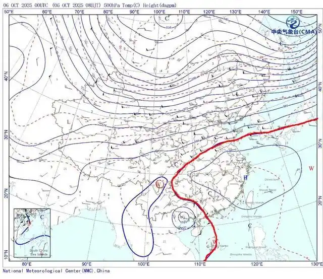 今后10天副热带高压异常强大，南北方天气为何乱套了？