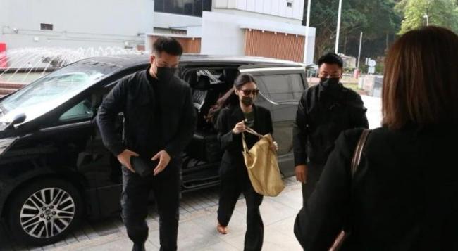 张柏芝今日出庭