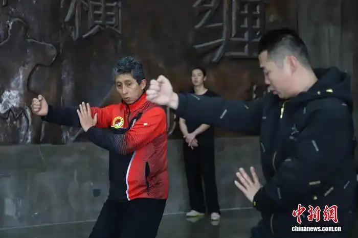 学习八极拳的习武心得_八极拳国际培训中心交流_秘鲁武术协会主席孟村八极拳学习