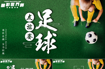 2024世界杯ppt模板