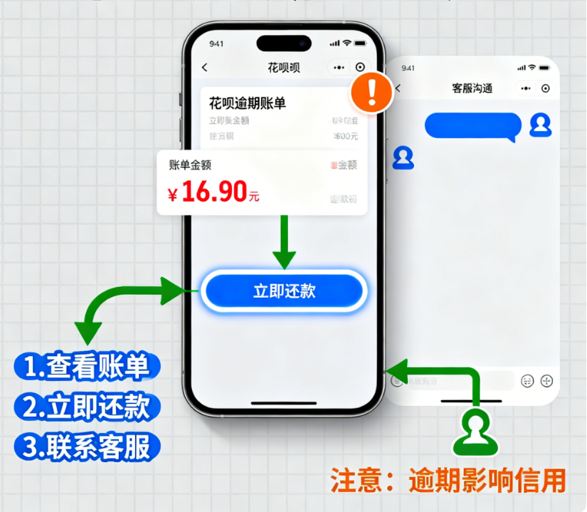 花呗逾期多长时间能恢复正常？2025最新恢复时间与加速方法全解析