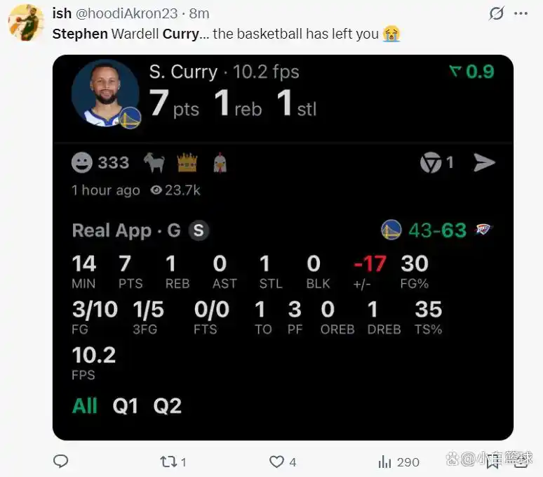 库里复出战惨遭雷霆围捕 生涯首次恶犯打急眼了？_库里恶意犯规首次吃到记录_勇士队库里对雷雷霆比赛表现