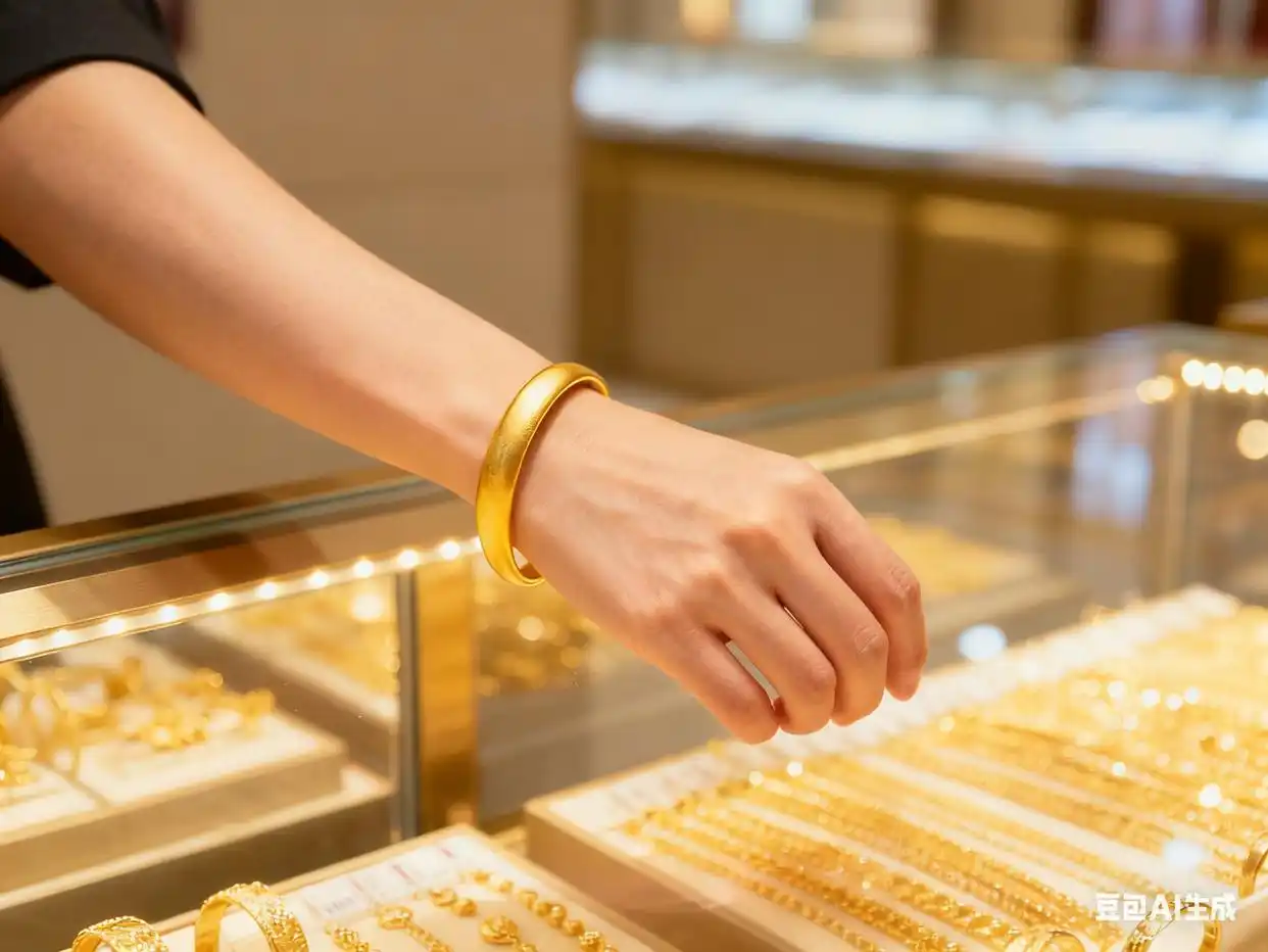 试戴金镯10秒被索赔1000_试戴黄金手镯变形赔偿纠纷_金店试戴变形要求赔偿法律分析