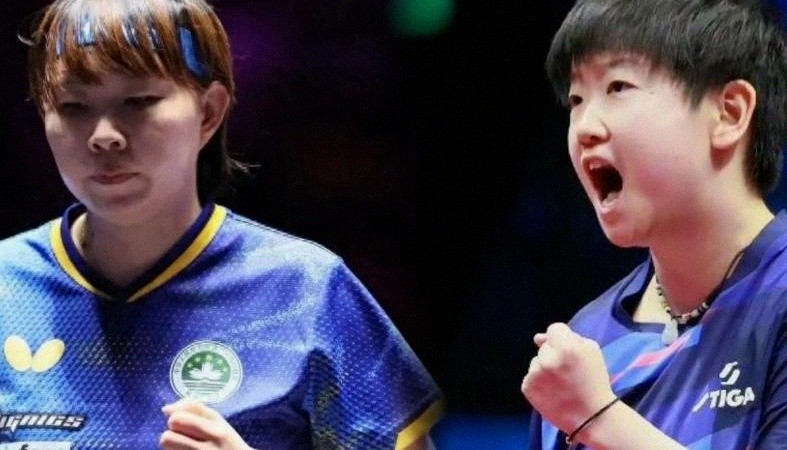 全运会乒乓球决赛对阵 孙颖莎王曼昱 女单半决赛分析 樊振东林诗栋 男单比赛亮点 陈梦王曼昱 比赛关键分处理_乒乓球女子单打决赛