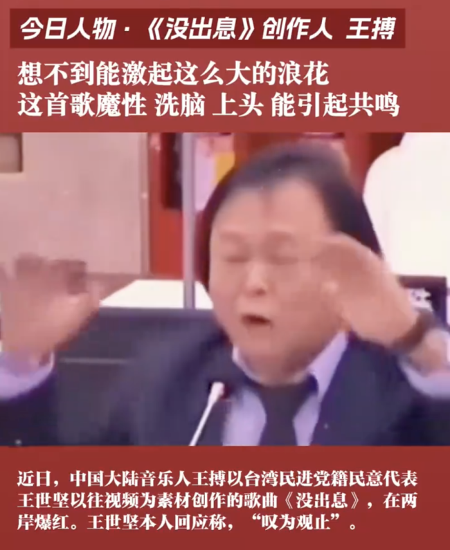 《没出息》创作人王搏回应歌曲爆红!
