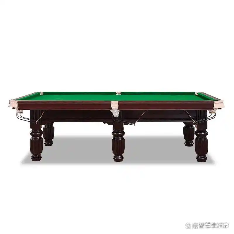 英辉B60Z台球桌_台球桌尺寸大小_中式黑8标准9尺台球桌家用