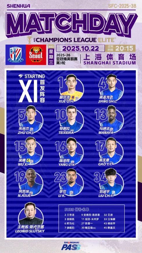 阿苏埃、路易斯建功!上海申花主场战胜首尔FC,迎本赛季亚冠首胜!