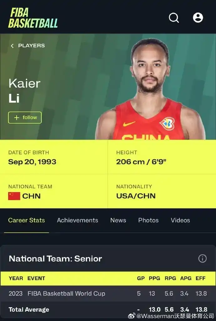 李凯尔恢复美国国籍声明否认_中国男篮首位归化球员李凯尔国籍更改为美国籍_李凯尔nba官网已更改为美国籍，系中国男篮首位归化球员