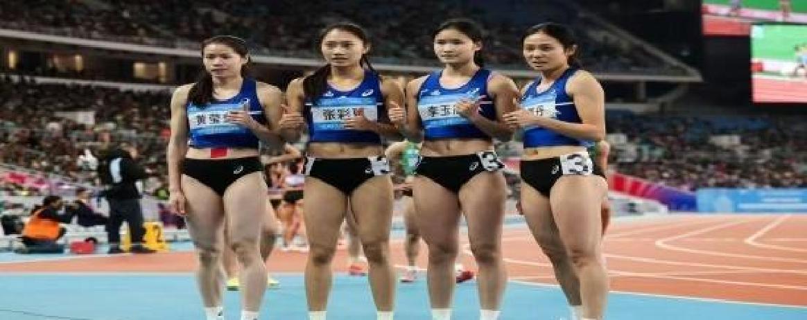 女子4×400米接力 广西队 最重要一棒_女子4x400米接力_女子400米决赛 全国最高水平综合性运动会 个人项目季军