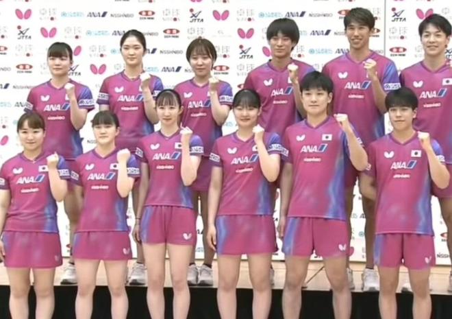 日本乒乓球举拳仪式_日本乒乓球赛后哭泣文化_东京世乒赛