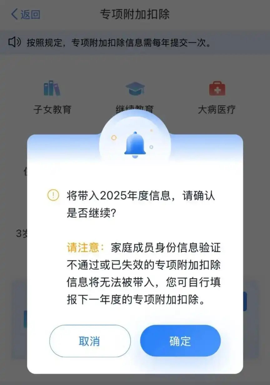 2026年度个税专项附加扣除确认_今天截止！别忘了在个税app确认_专项附加扣除项目及标准