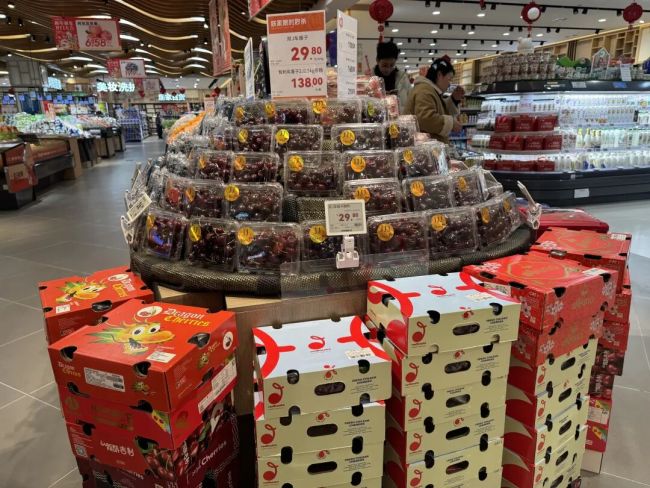 合肥车厘子价格暴跌 一天卖出15吨 销量激增价格亲民