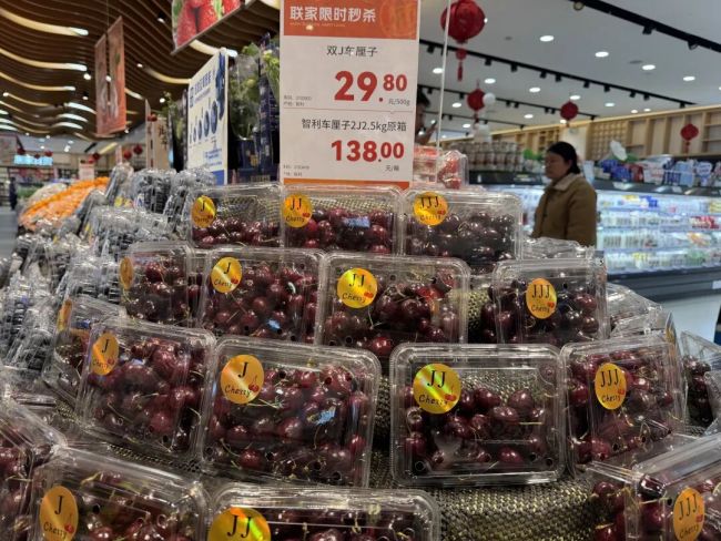 合肥车厘子价格暴跌 一天卖出15吨 销量激增价格亲民