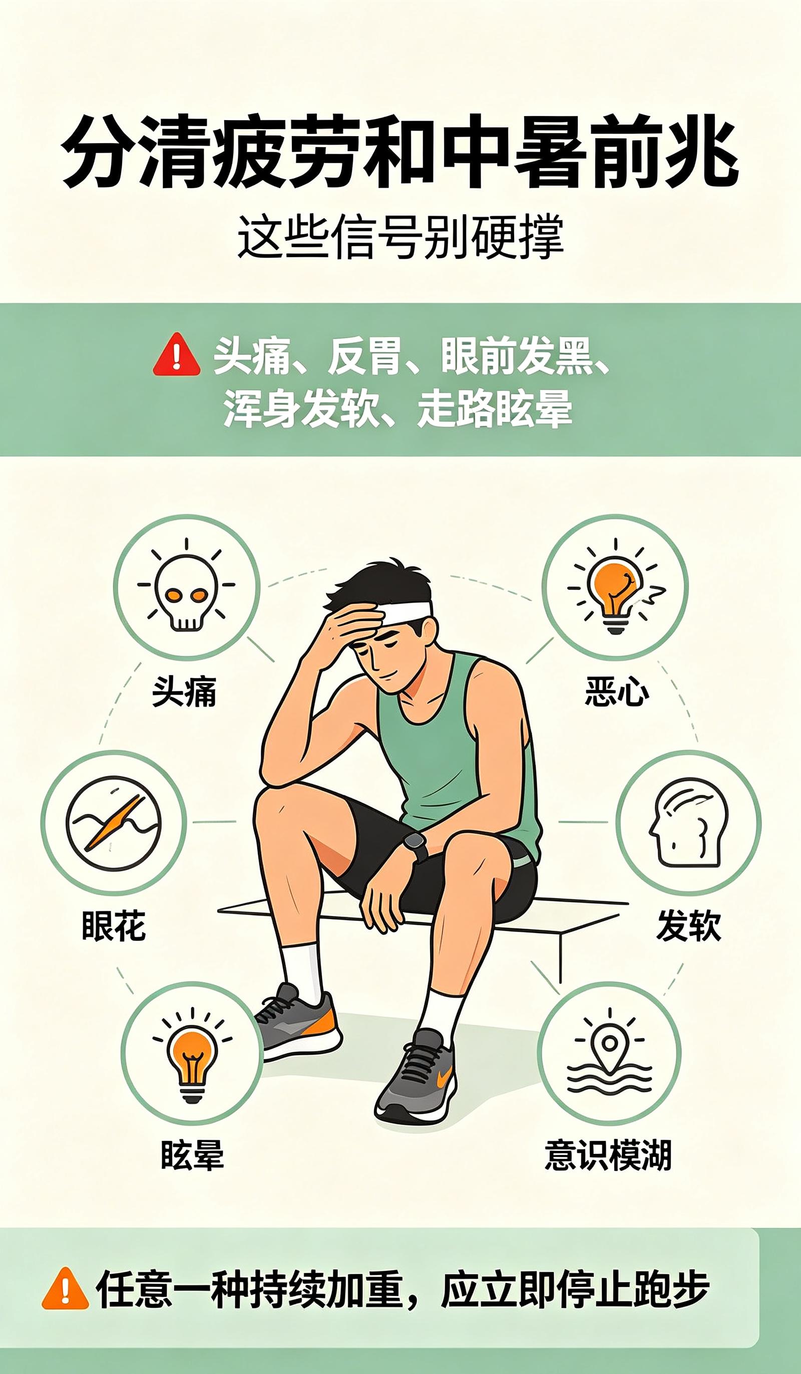 女生长跑前注意事项_夏季高温跑步安全常识_高温跑步中暑预防