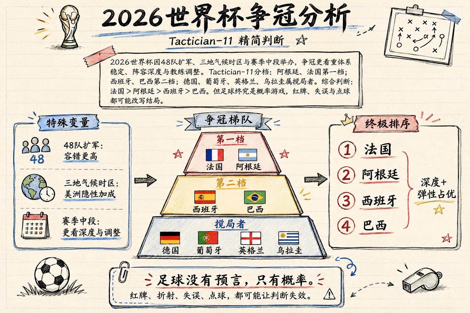 世界杯AI预测_世界杯最强魔咒来袭 所以今年的冠军是?_AI章鱼保罗世界杯