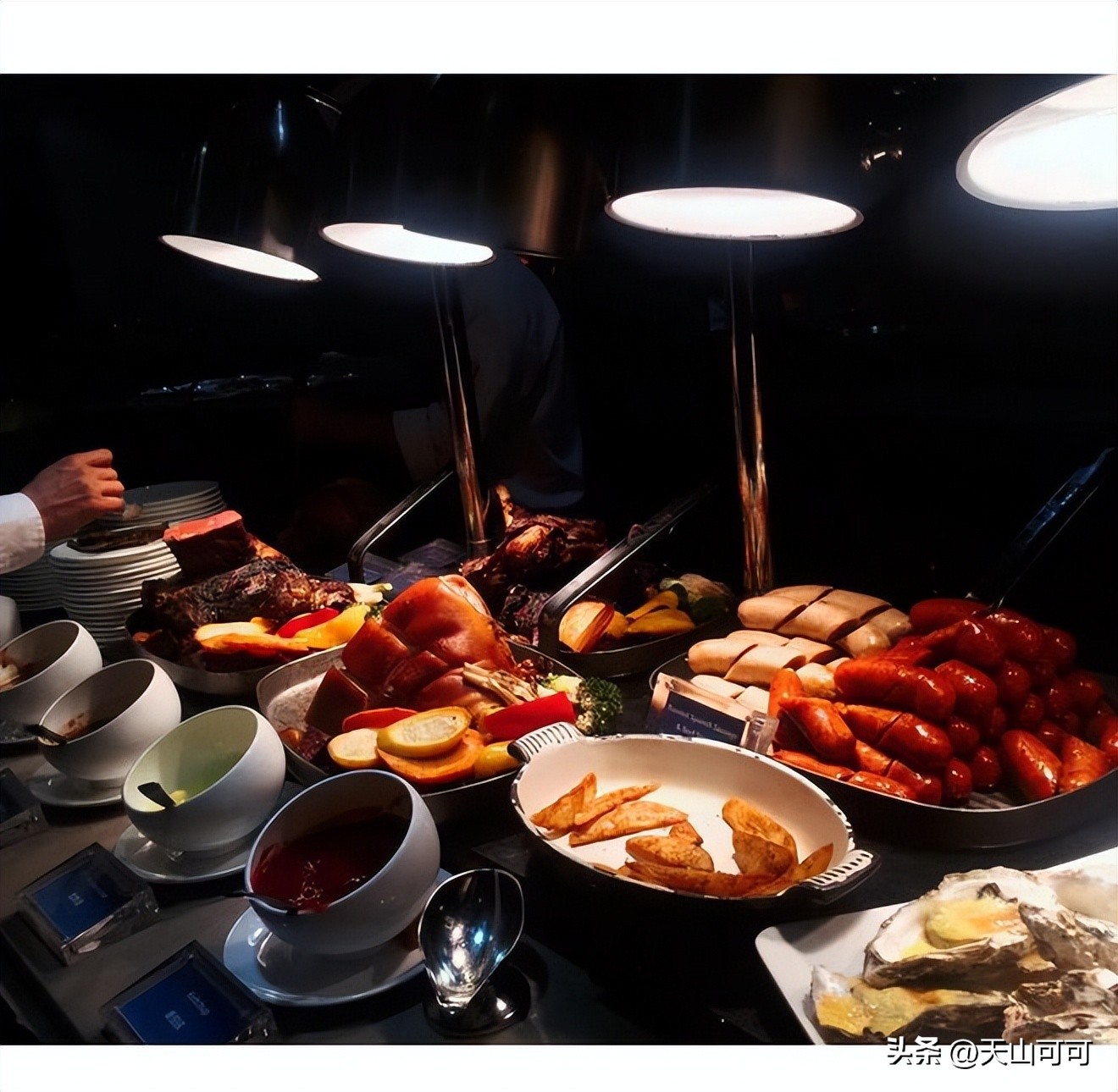 花园酒店凌璇阁旋转餐厅_广州塔高空自助餐_广州排队餐厅
