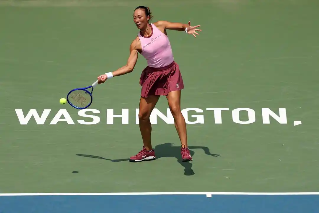 WTA500华盛顿站郑钦文状态崩盘一轮游_王欣瑜2-0击败本土选手_郑钦文止步wta500华盛顿站首轮 王欣瑜晋级