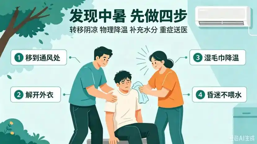 夏季高温防中暑指南_夏日防中暑 防护指南请收藏_中暑急救方法